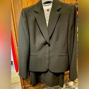 Tahari Black Skirt and Blazer Set
